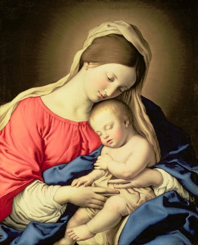Madonna mit Kind von Il Sassoferrato